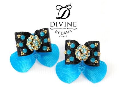 Divine by Dana - Maltese show bow - Double topknot